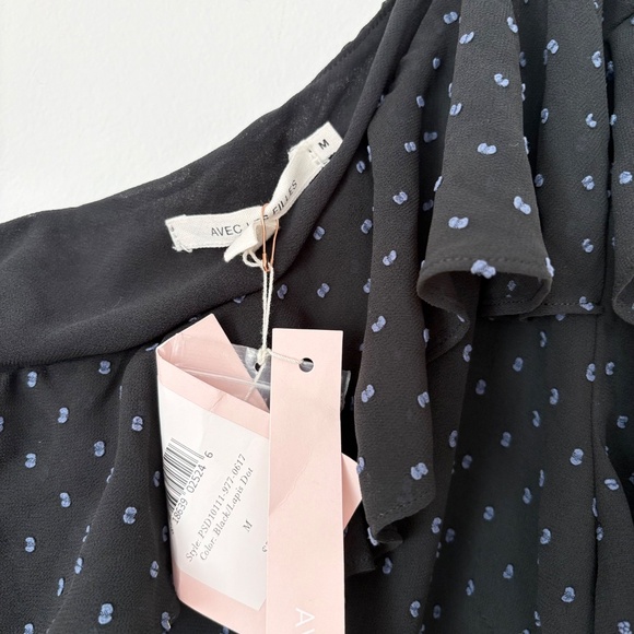 Avec les filles one shoulder ruffle blouse - Picture 5 of 7